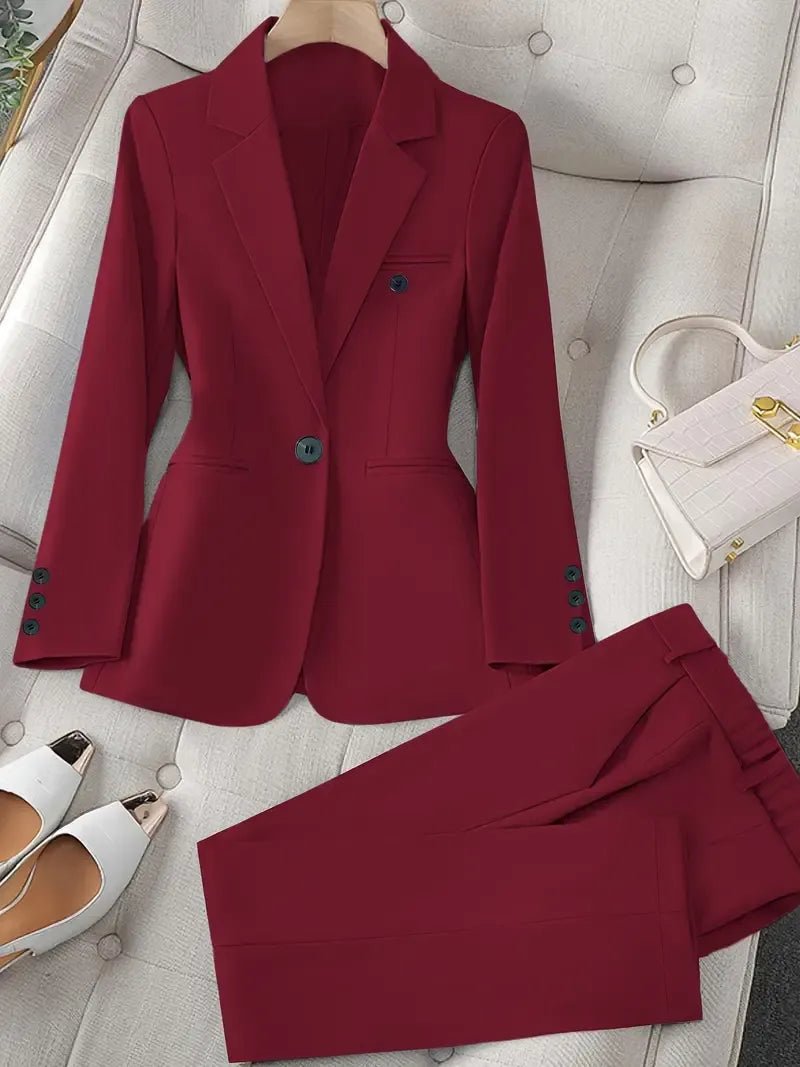 Bruna | Elegant Jacket and Pants Suit
