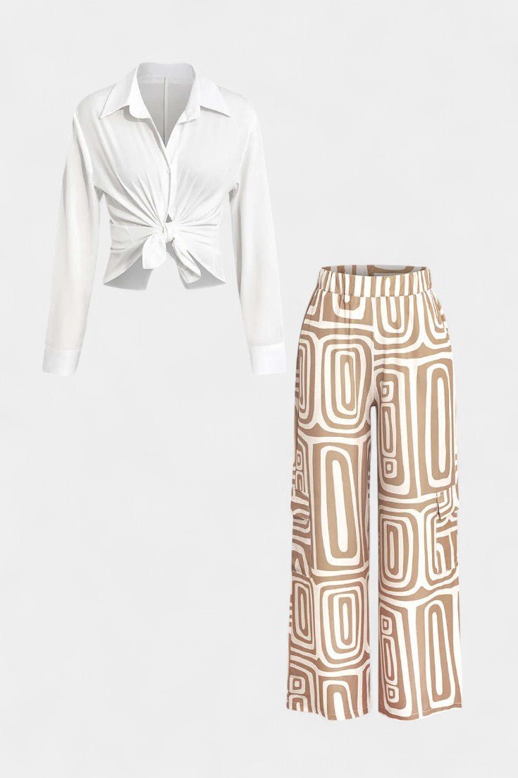 Calla | Long - Sleeve Two - Piece Set