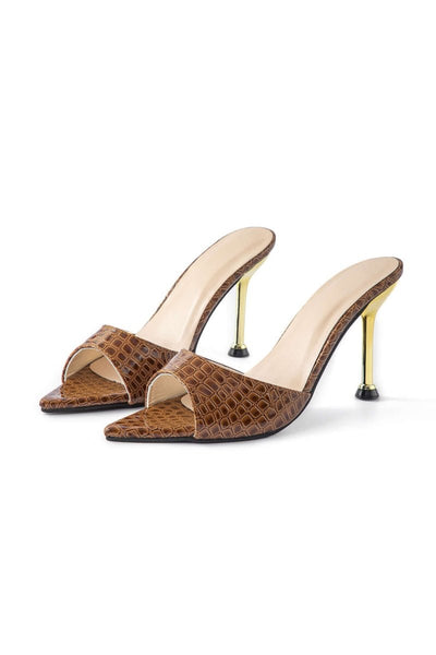 Camila | Almond Toe High Heel