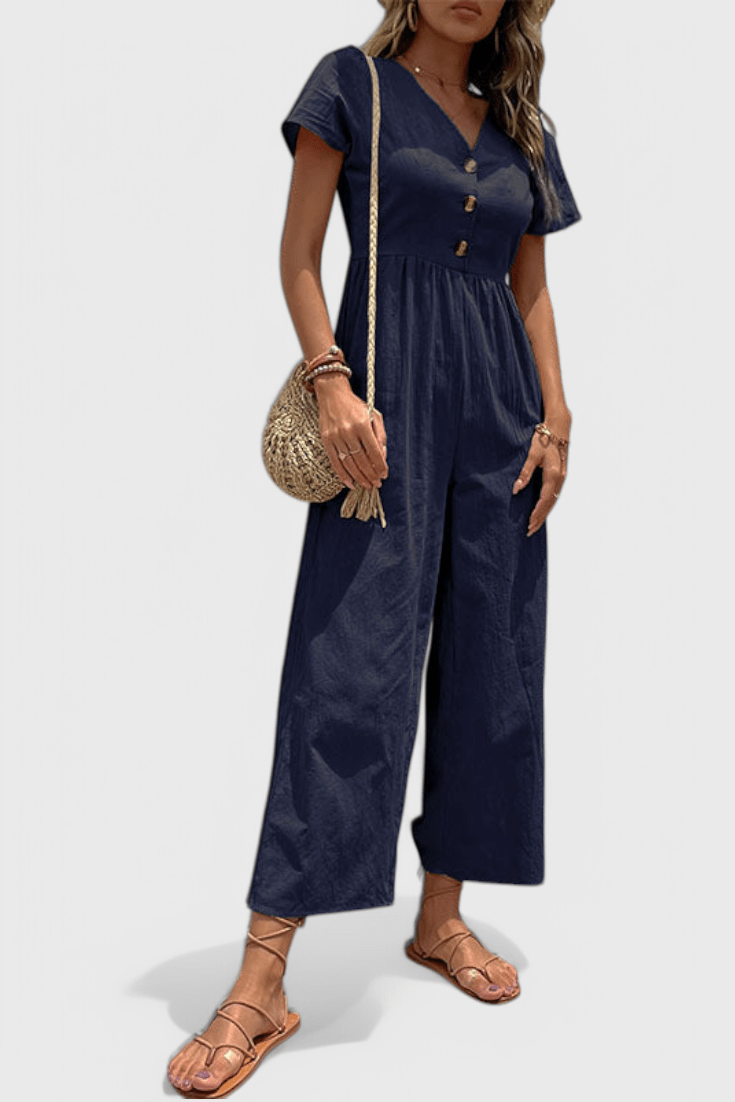 Camila Button - Front Jumpsuit