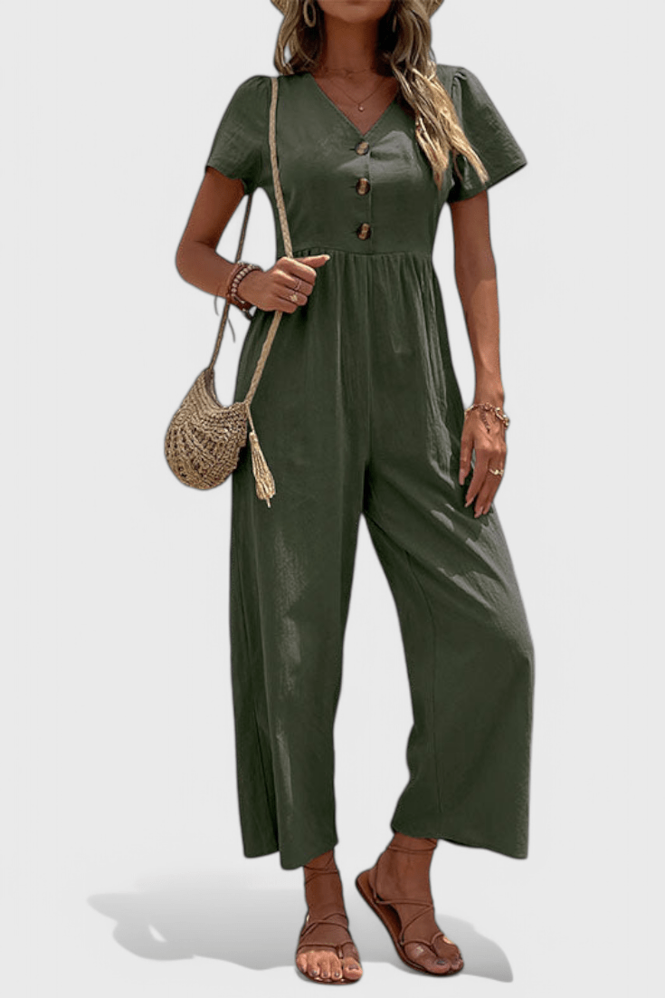 Camila Button - Front Jumpsuit