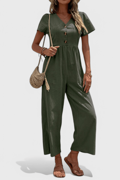 Camila Button - Front Jumpsuit