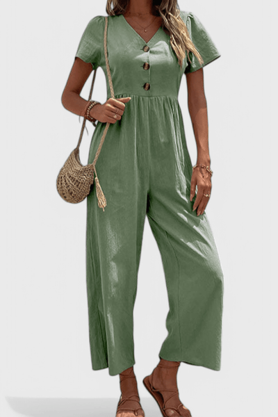 Camila Button - Front Jumpsuit