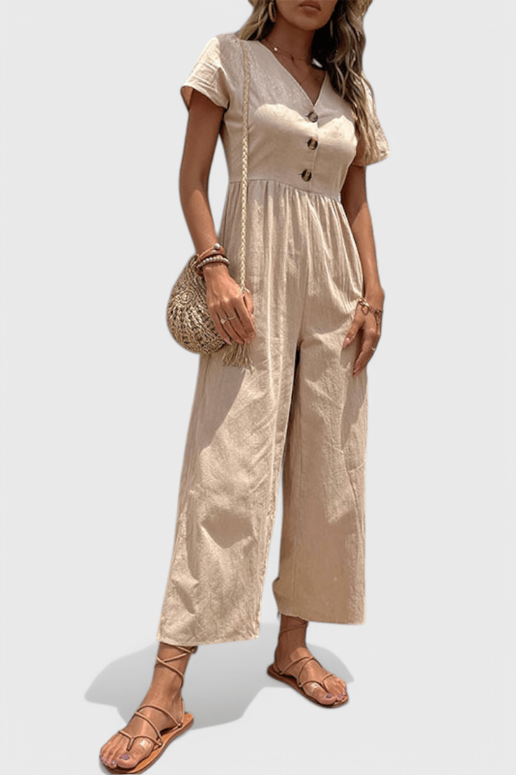 Camila Button - Front Jumpsuit