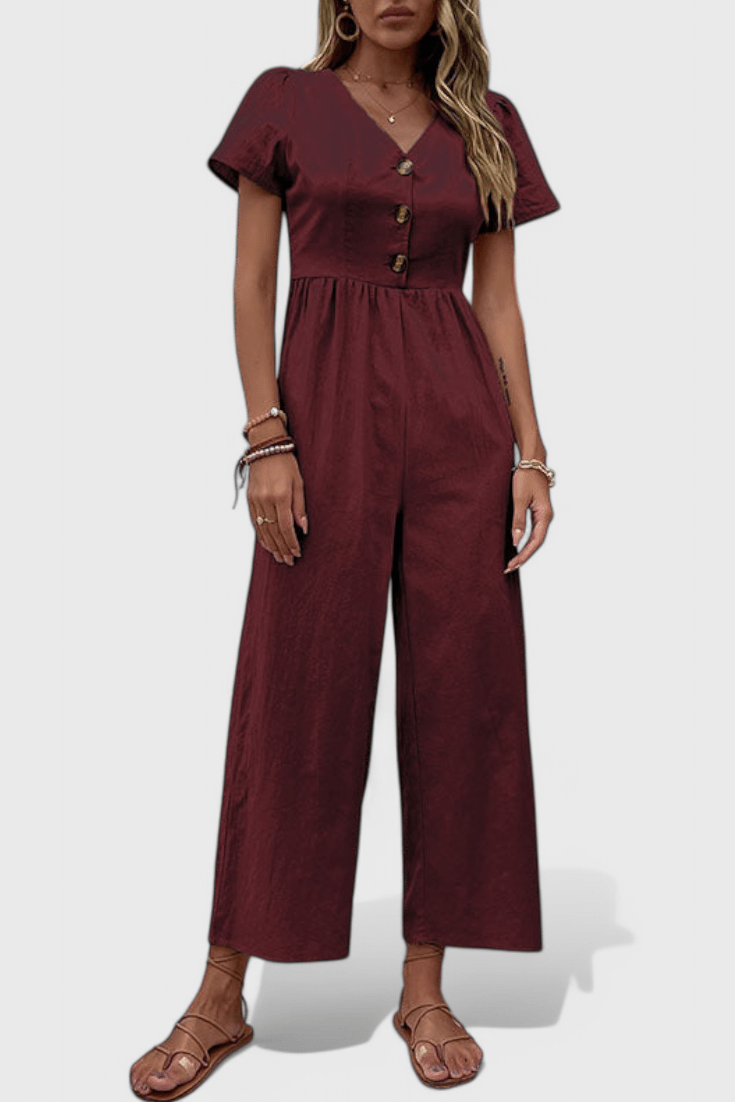 Camila Button - Front Jumpsuit