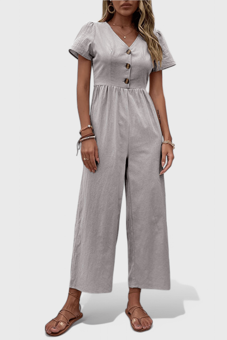 Camila Button - Front Jumpsuit