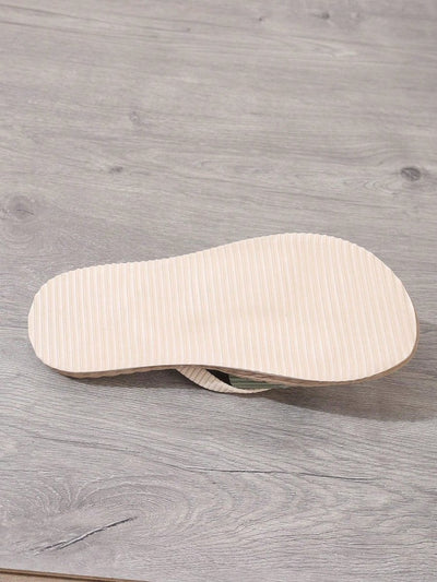 CAMILLA | COMFORTABLE CRISS - CROSS FLAT SANDALS