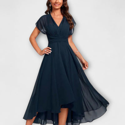 Catalina - Flowing V - Neck Maxi Dress
