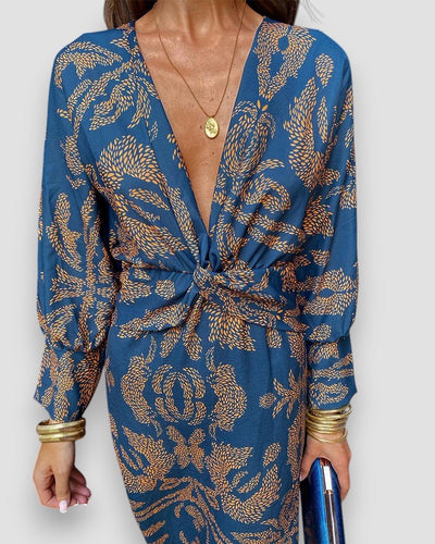 CELINE | SEXY V - NECK DRESS