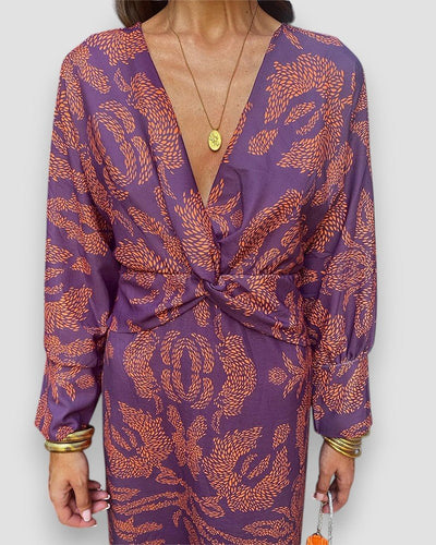 CELINE | SEXY V - NECK DRESS