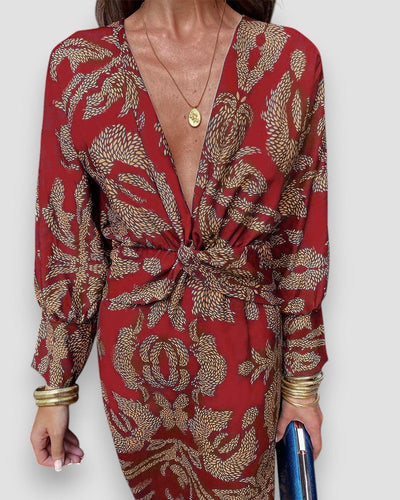 CELINE | SEXY V - NECK DRESS