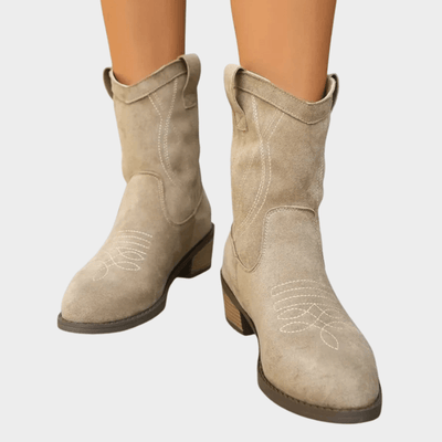 Chandler | Cowboy - Style Ankle Boots