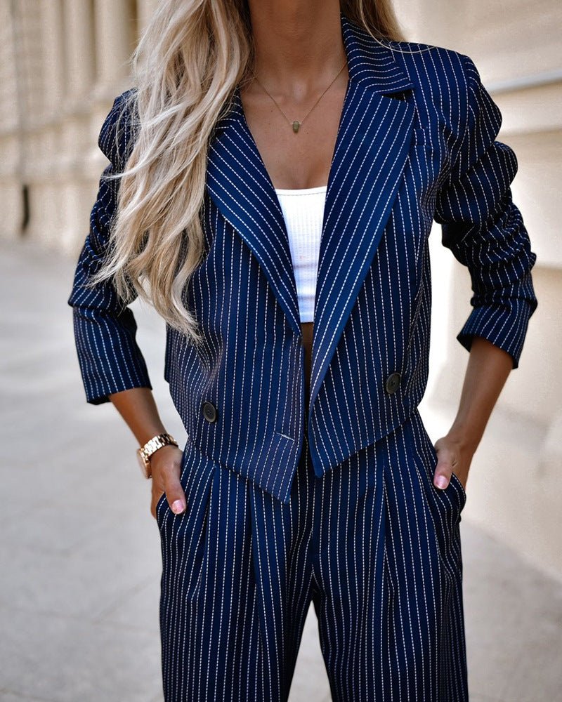 Chic Striped Suit