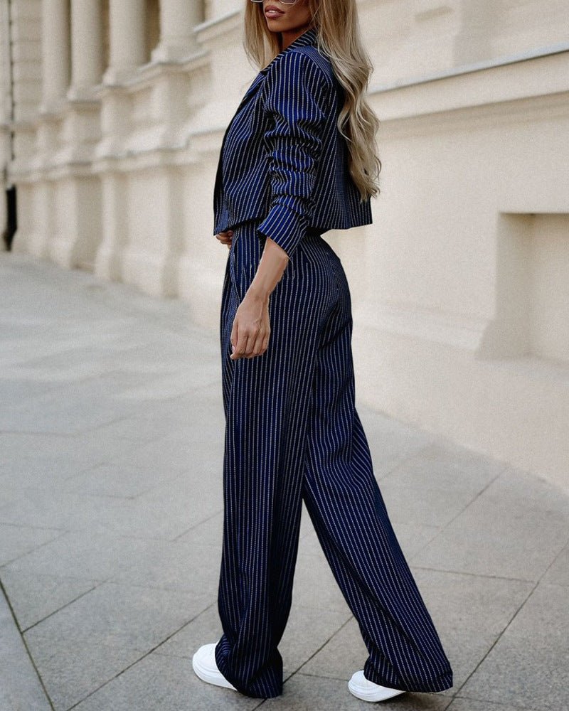 Chic Striped Suit