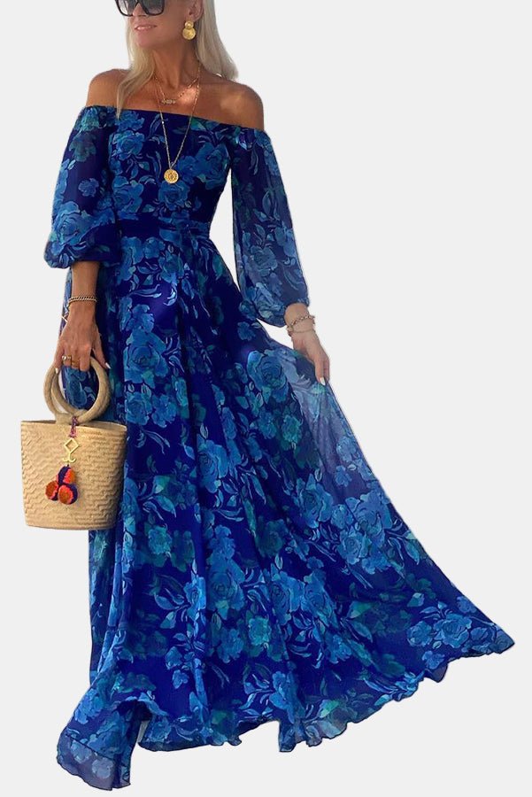 CLAIRE | CHIC SUMMER OFF - SHOULDER DRESS