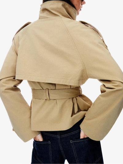 Clara | Early Fall Short Trench Jacket
