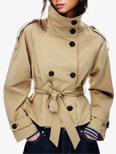 Clara | Early Fall Short Trench Jacket