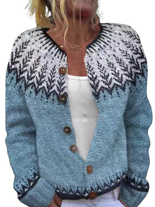 Clara | Nordic Knit Cardigan