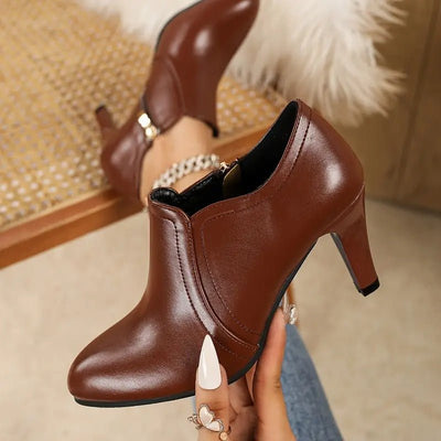 Clarisse | Support Heeled Ankle Boots