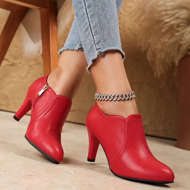 Clarisse | Support Heeled Ankle Boots