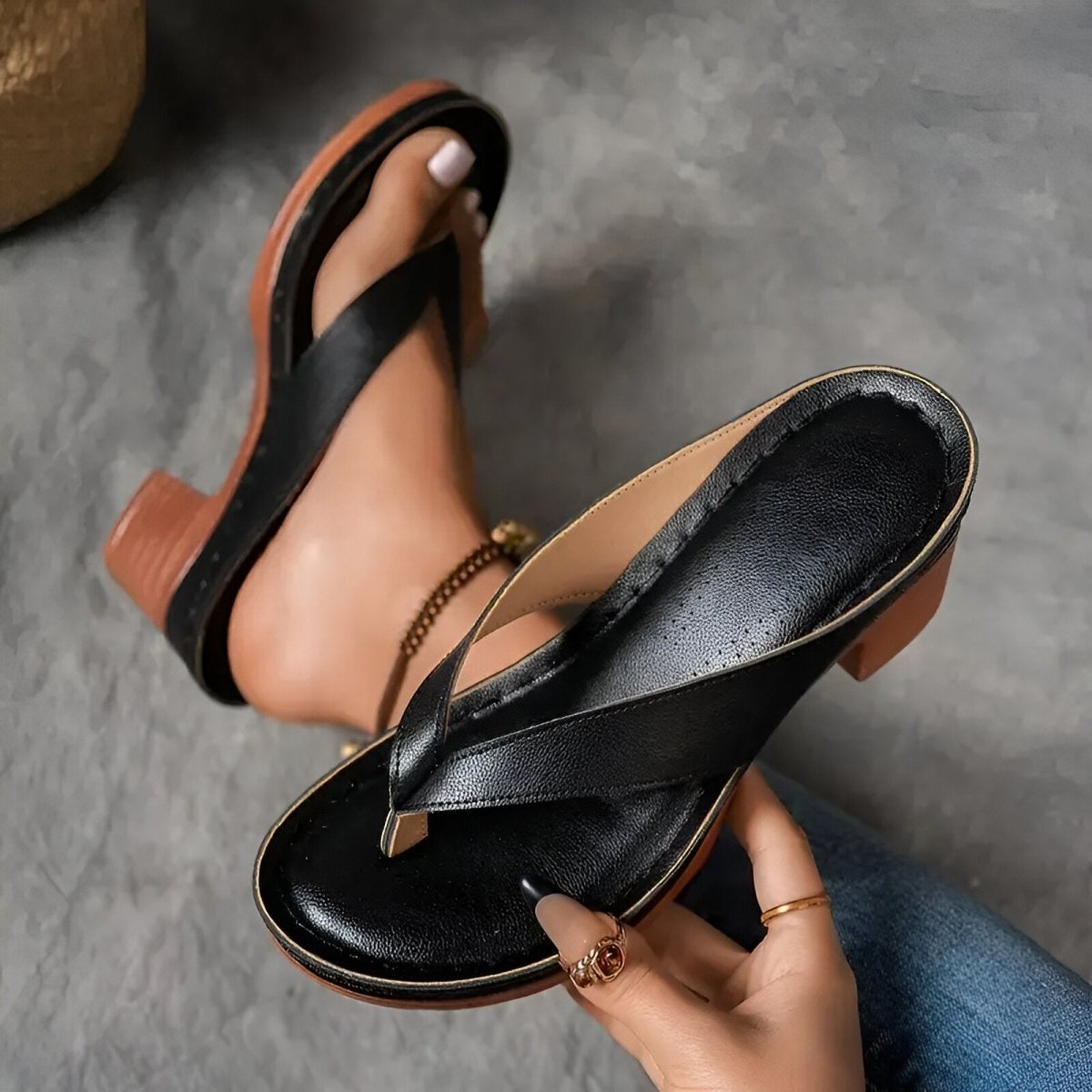 CLAUDINE | TIMELESS HIGH HEELED SANDALS