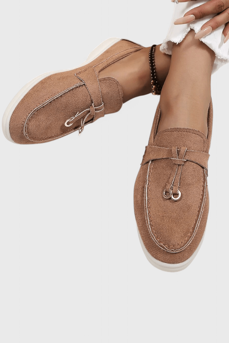 Coralie | Suede - Finish Everyday Loafers
