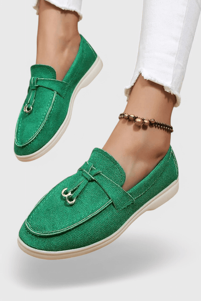 Coralie | Suede - Finish Everyday Loafers
