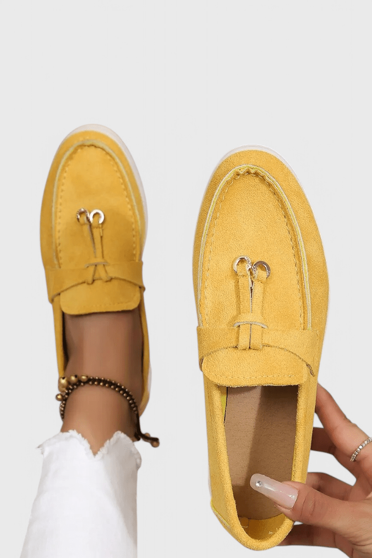 Coralie | Suede - Finish Everyday Loafers