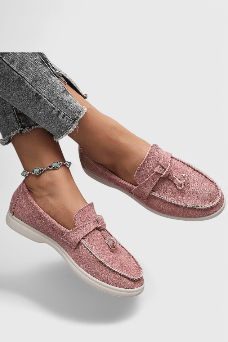 Coralie | Suede - Finish Everyday Loafers