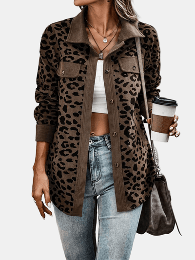 Coraline | Leopard Print Jacket