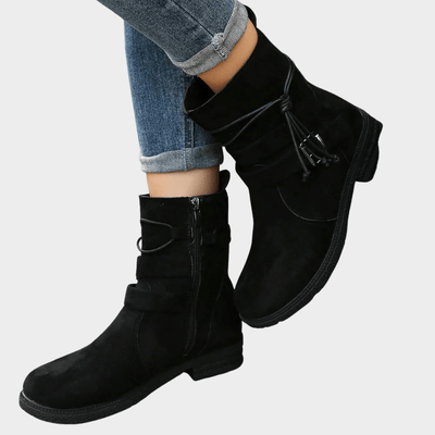 Delaney | Low Heel Ankle Boots