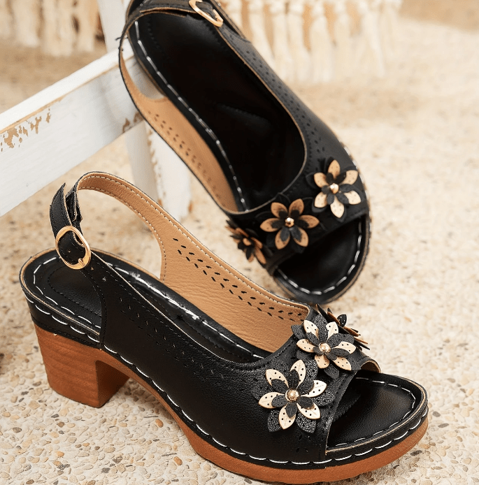 DIANA | STYLISH THICK HEELS SANDALS