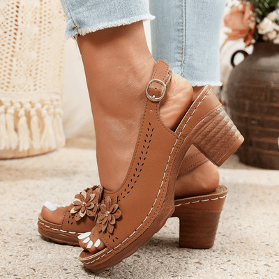 DIANA | STYLISH THICK HEELS SANDALS