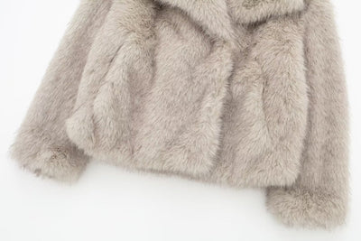 Elegance Plush Coat