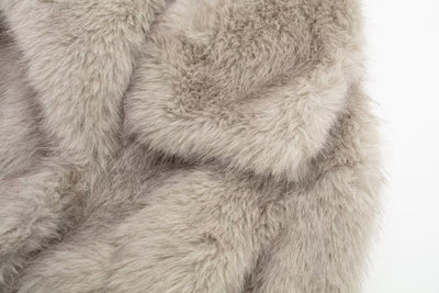 Elegance Plush Coat