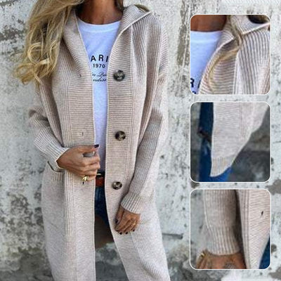 Emilien | Chic Knitted Long Coat