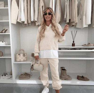 Eva | Urban Casual Hoodie Set coat