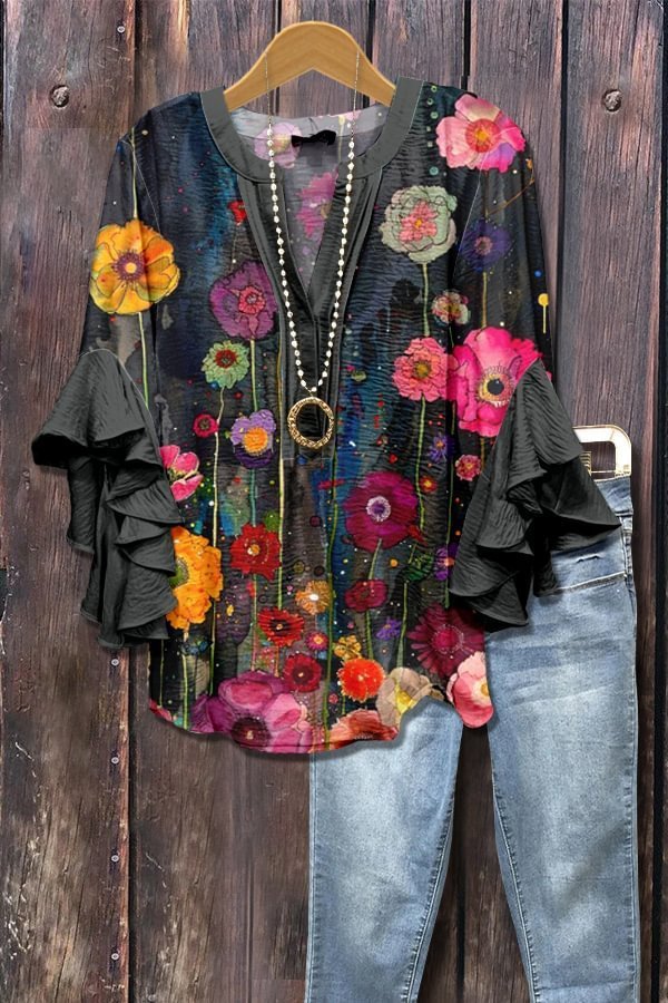 Floral Blouse | Spring Elegance