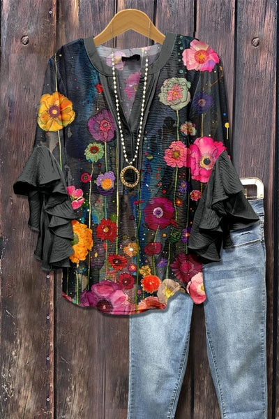 Floral Blouse | Spring Elegance