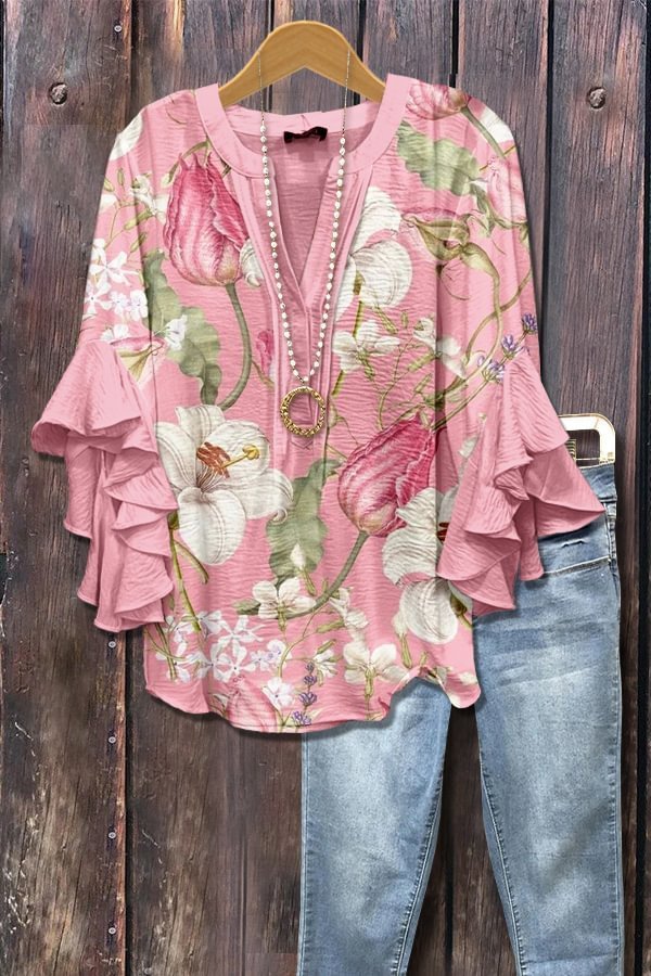 Floral Blouse | Spring Elegance