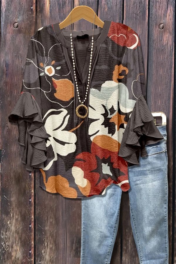 Floral Blouse | Spring Elegance