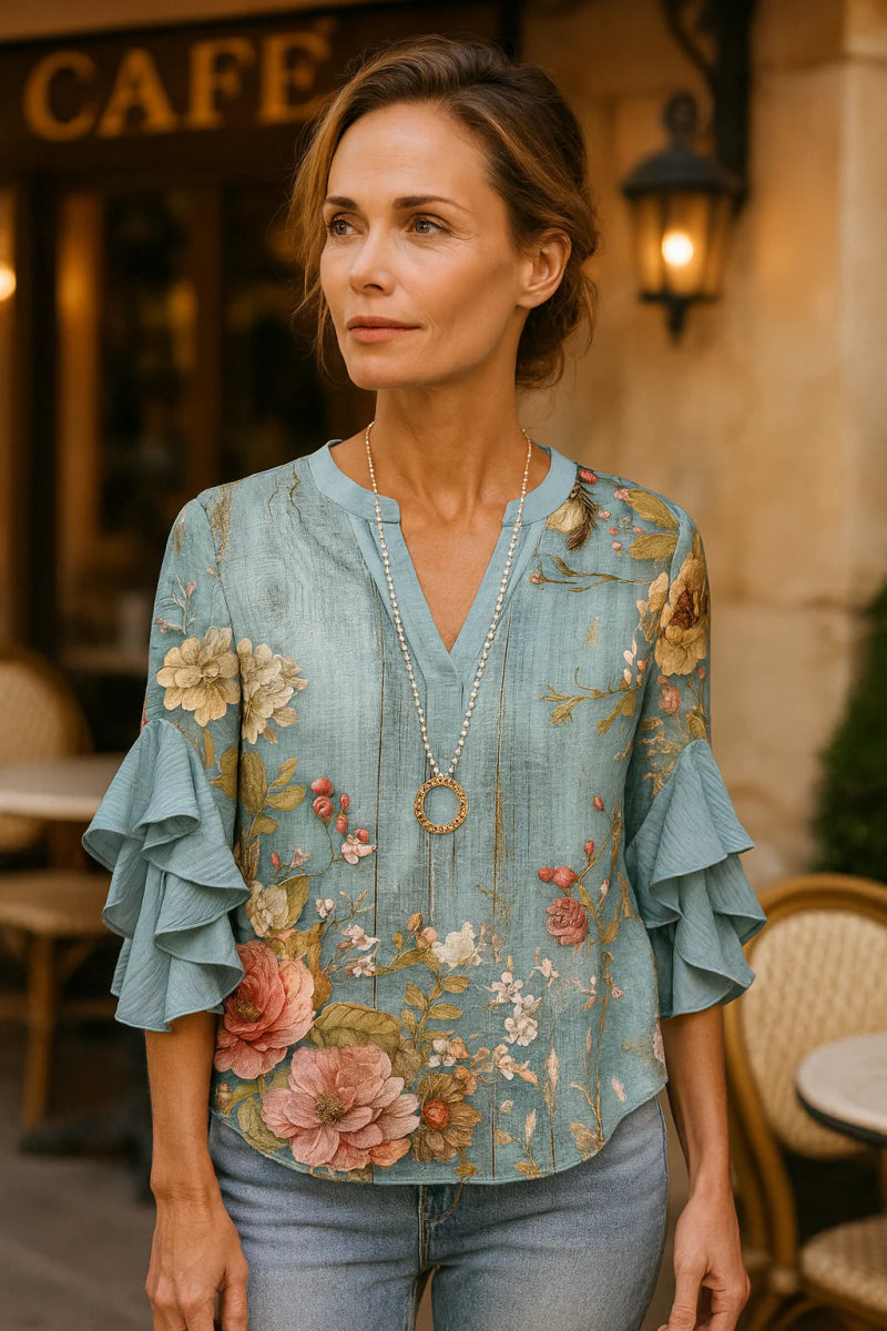 Floral Blouse | Spring Elegance