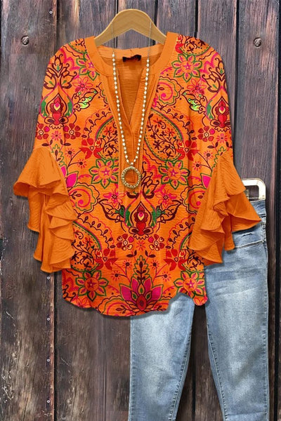 Floral Blouse | Spring Elegance