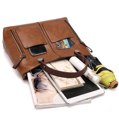 GAIL | VINTAGE LEATHER CROSSBODY BAG