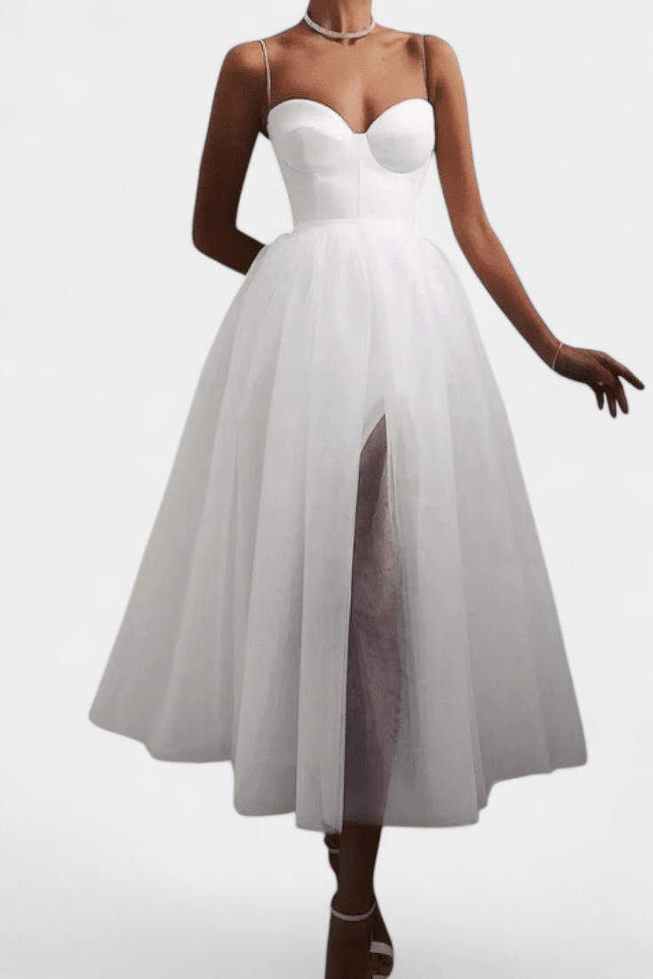 Giselle | Elegant Tulle Maxi Dress