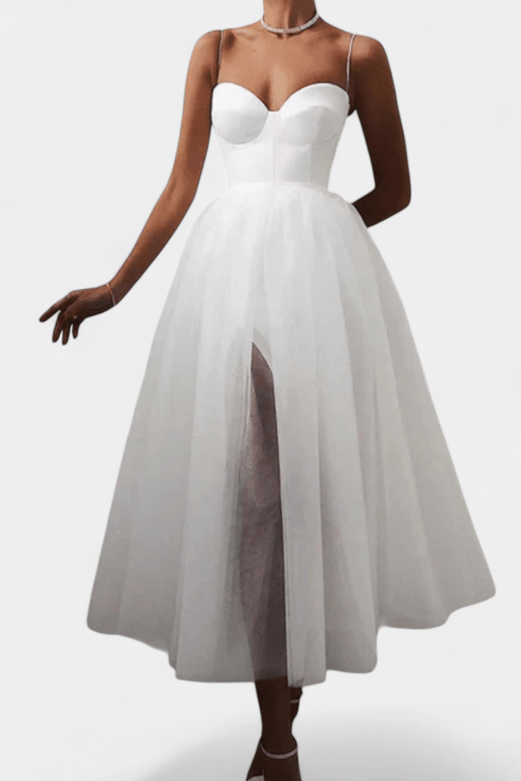 Giselle | Elegant Tulle Maxi Dress