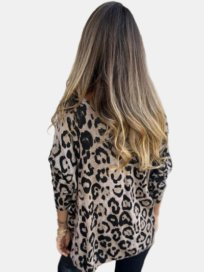 Greta | Leopard Print Blouse