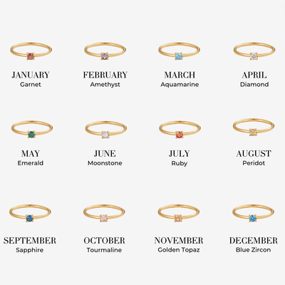 INFINITY | BIRTHSTONE RINGS