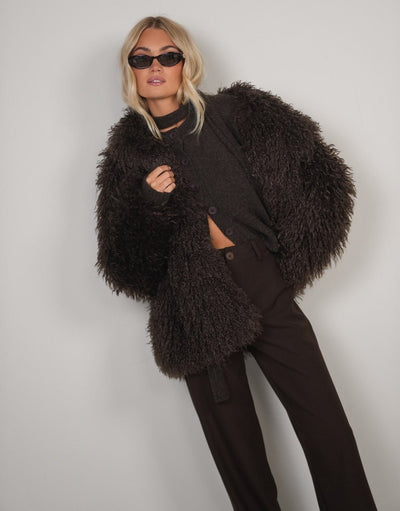 Inna - Fluffy Fur Jacket