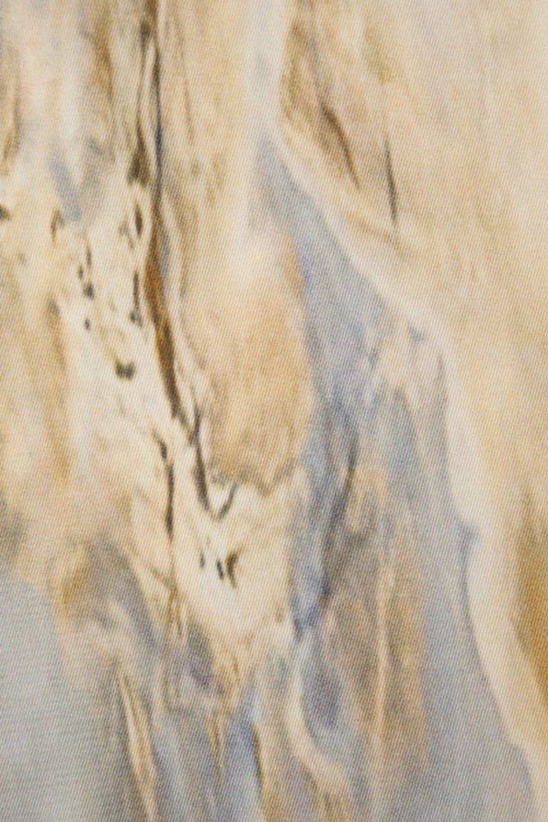 Inna | Marble Print High - Waisted Straight Leg Pants